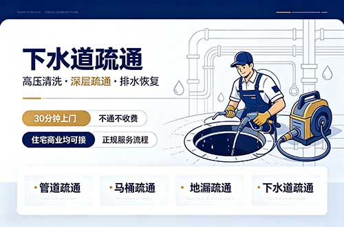 景德镇下水道疏通